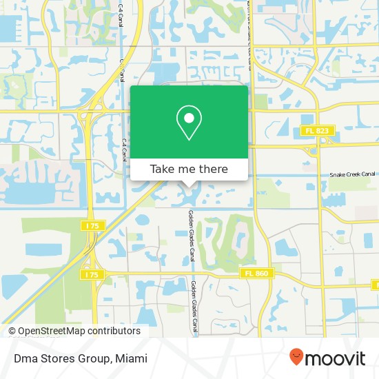 Dma Stores Group map