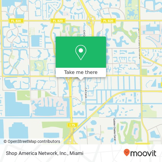 Shop America Network, Inc. map