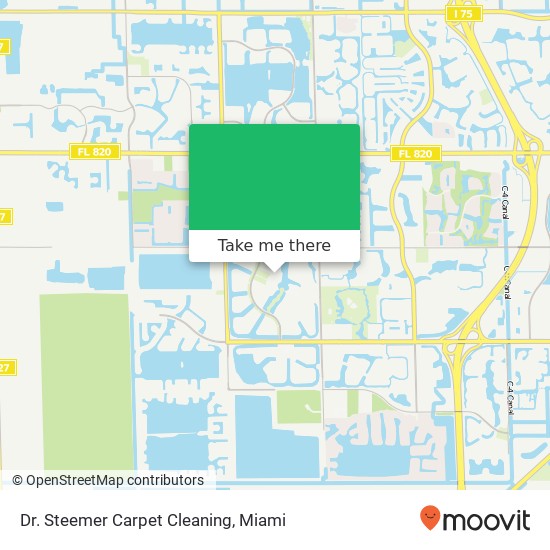 Mapa de Dr. Steemer Carpet Cleaning