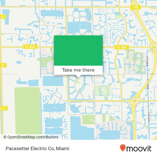 Mapa de Pacesetter Electric Co