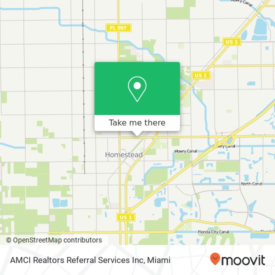 AMCI Realtors Referral Services Inc map