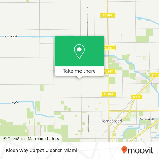 Kleen Way Carpet Cleaner map