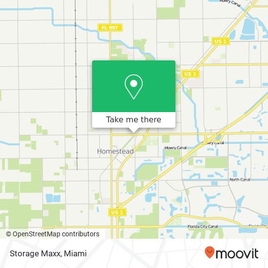 Mapa de Storage Maxx