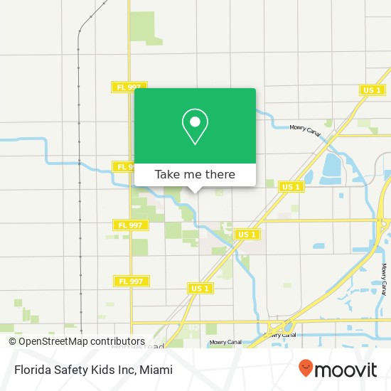 Mapa de Florida Safety Kids Inc