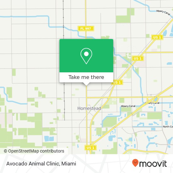 Avocado Animal Clinic map