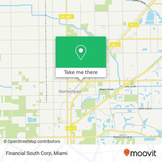 Financial South Corp map