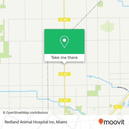 Mapa de Redland Animal Hospital Inc