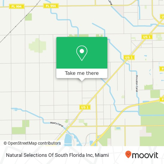 Mapa de Natural Selections Of South Florida Inc