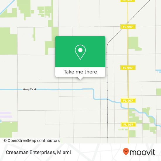 Creasman Enterprises map