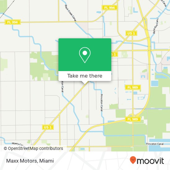 Maxx Motors map