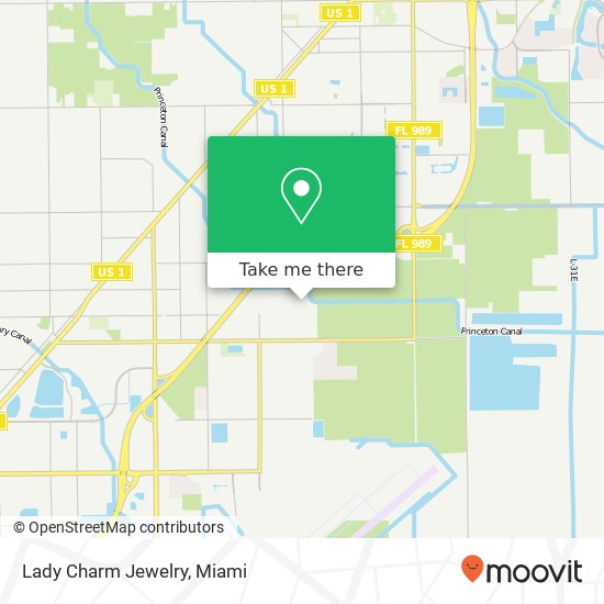 Lady Charm Jewelry map