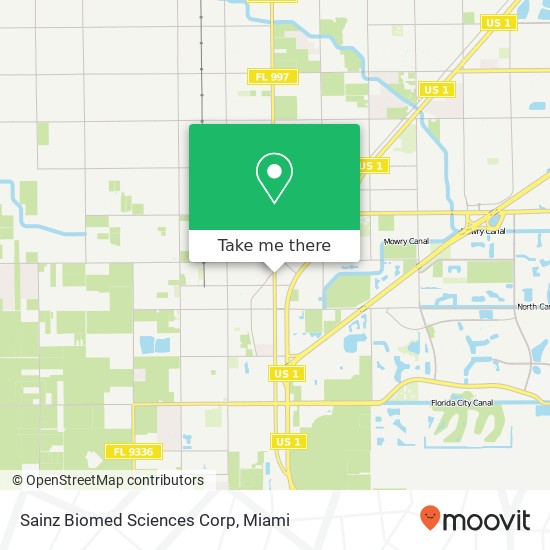 Sainz Biomed Sciences Corp map