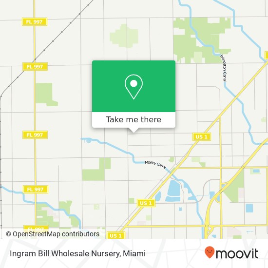 Ingram Bill Wholesale Nursery map