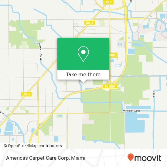 Americas Carpet Care Corp map