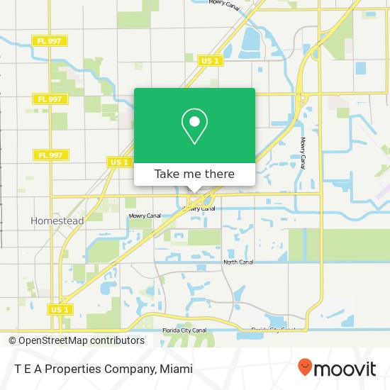 T E A Properties Company map