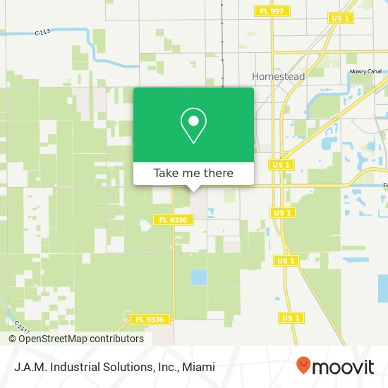 Mapa de J.A.M. Industrial Solutions, Inc.