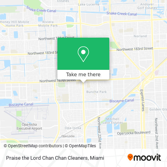 Mapa de Praise the Lord Chan Chan Cleaners