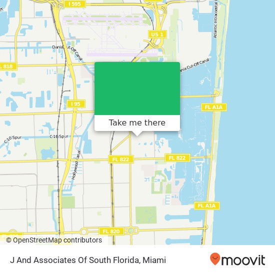 Mapa de J And Associates Of South Florida