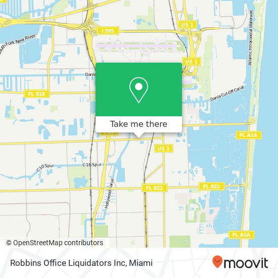 Robbins Office Liquidators Inc map