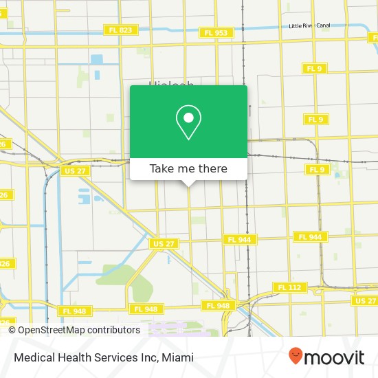 Medical Health Services Inc map