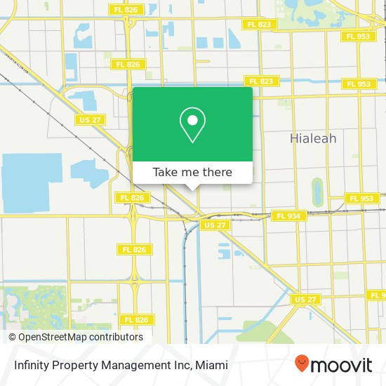 Infinity Property Management Inc map