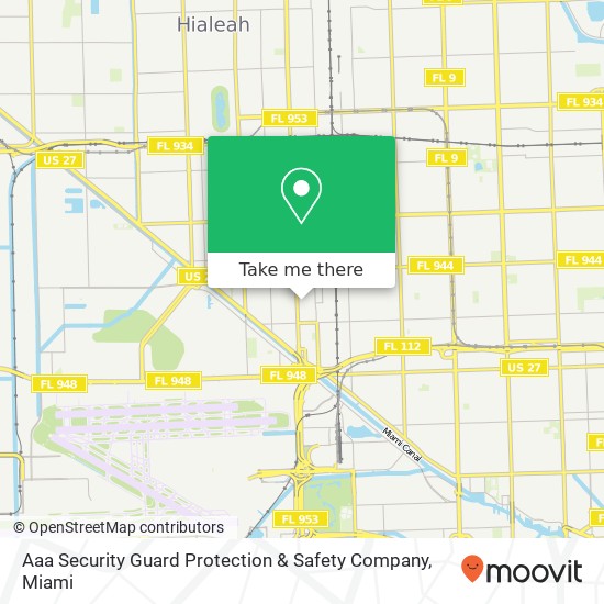Mapa de Aaa Security Guard Protection & Safety Company