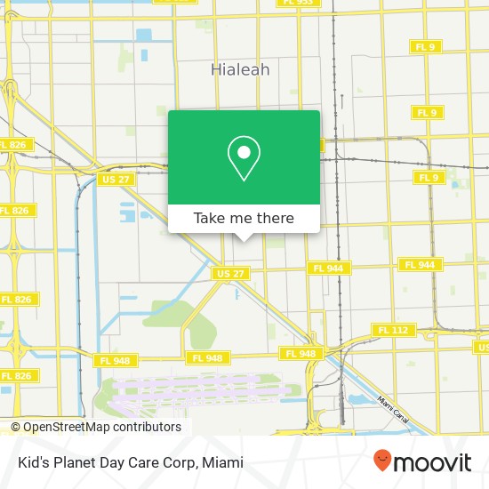 Kid's Planet Day Care Corp map