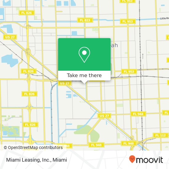 Miami Leasing, Inc. map
