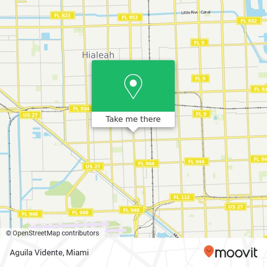 Aguila Vidente map