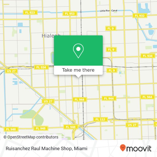 Ruisanchez Raul Machine Shop map