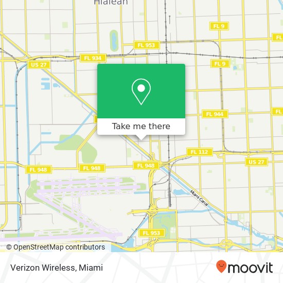 Verizon Wireless map