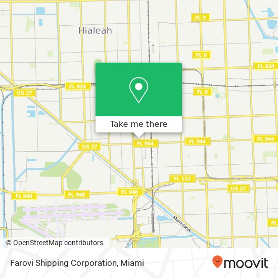 Mapa de Farovi Shipping Corporation