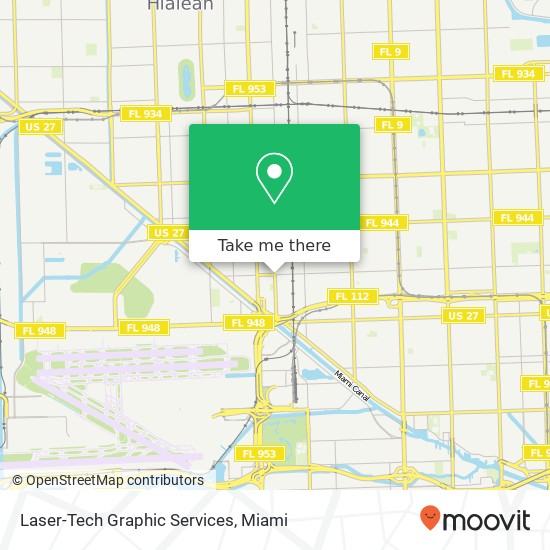 Mapa de Laser-Tech Graphic Services