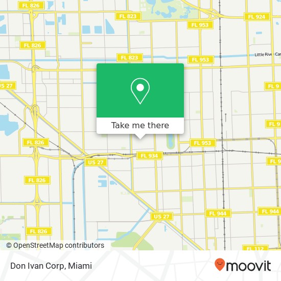 Don Ivan Corp map