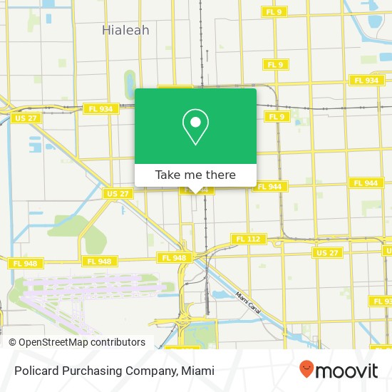 Policard Purchasing Company map