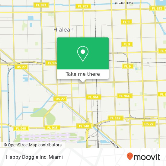 Mapa de Happy Doggie Inc