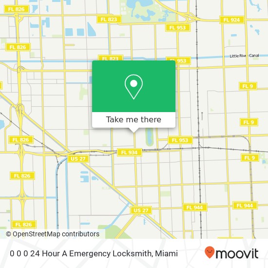 0 0 0 24 Hour A Emergency Locksmith map