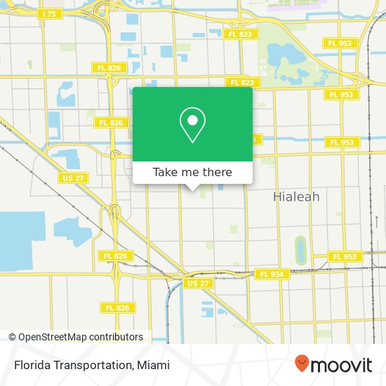 Florida Transportation map