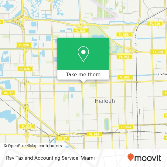 Mapa de Rsv Tax and Accounting Service