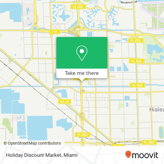 Holiday Discount Market map