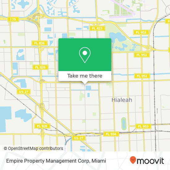 Empire Property Management Corp map