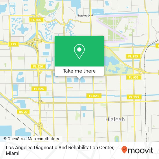 Los Angeles Diagnostic And Rehabilitation Center map