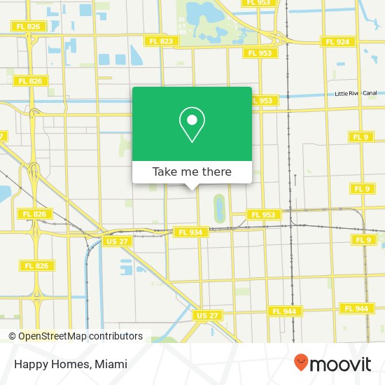 Mapa de Happy Homes