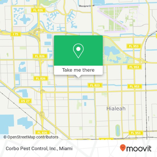 Corbo Pest Control, Inc. map