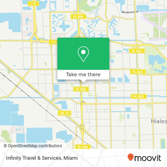 Mapa de Infinity Travel & Services