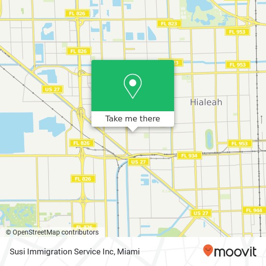 Susi Immigration Service Inc map