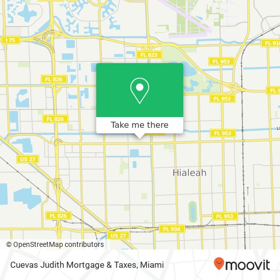 Cuevas Judith Mortgage & Taxes map