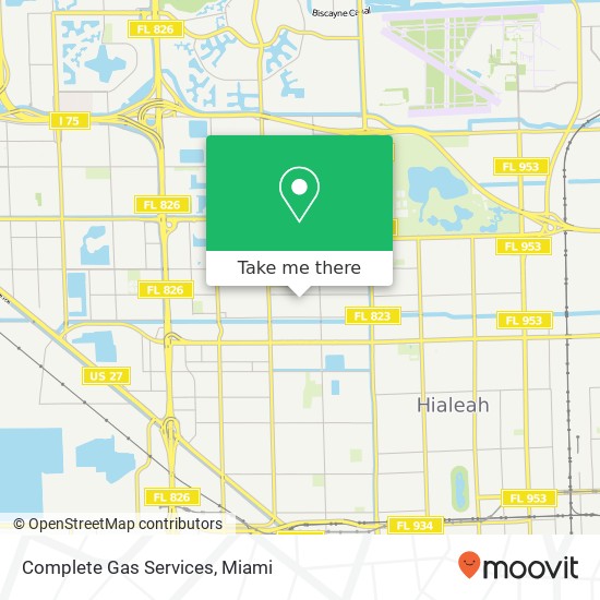 Complete Gas Services map