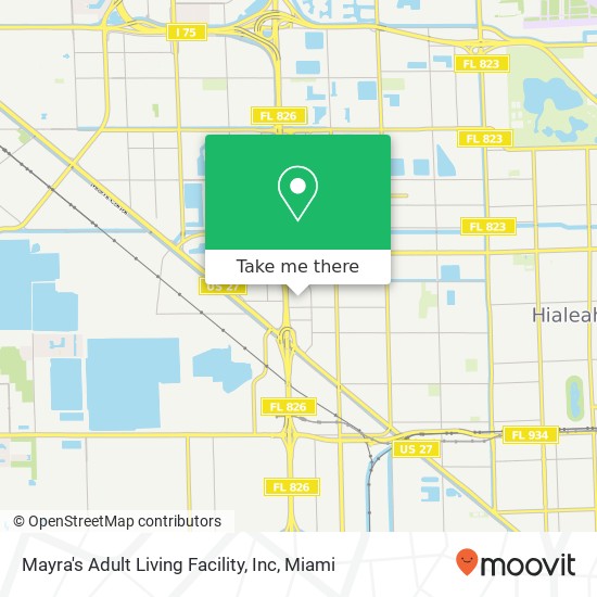 Mayra's Adult Living Facility, Inc map