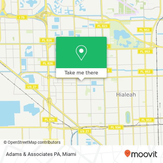 Adams & Associates PA map
